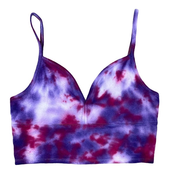 Hollister Tops - Hollister Custom Tie-Dye Cropped Tank Top Womens S